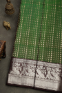 Venkatagiri Silk Green Saree