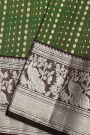 Venkatagiri Silk Green Saree