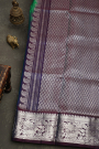 Venkatagiri Silk Green Saree