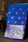 Venkatagiri Silk Royal Blue Saree