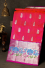 Venkatagiri Silk Pink Saree