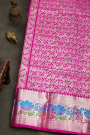 Venkatagiri Silk Pink Saree