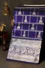 Venkatagiri Silk Blue Saree