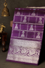 Venkatagiri Silk Purple Saree