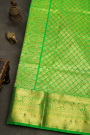 Venkatagiri Silk Brown Saree