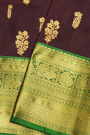 Venkatagiri Silk Brown Saree