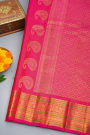 Gadwal Silk Pink Saree
