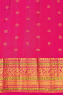 Gadwal Silk Pink Saree