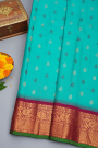 Gadwal Silk Sky Blue Saree