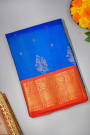 Gadwal Silk Blue Saree