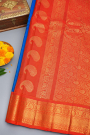 Gadwal Silk Blue Saree