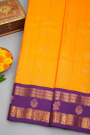 Gadwal Silk Mustard Saree