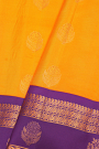 Gadwal Silk Mustard Saree